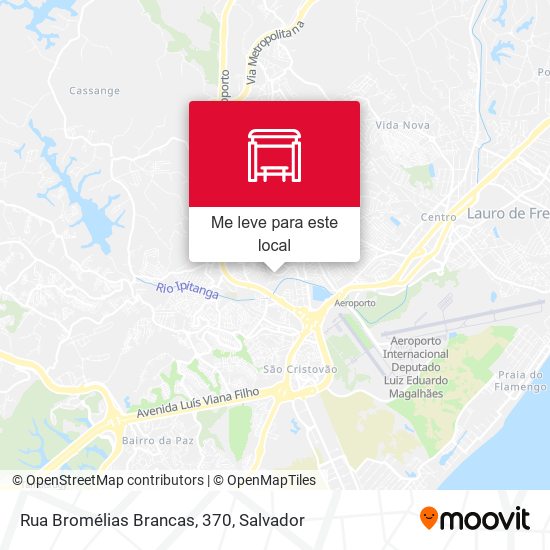Rua Bromélias Brancas, 370 mapa