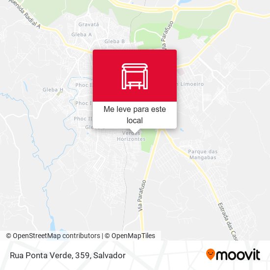 Rua Ponta Verde, 359 mapa