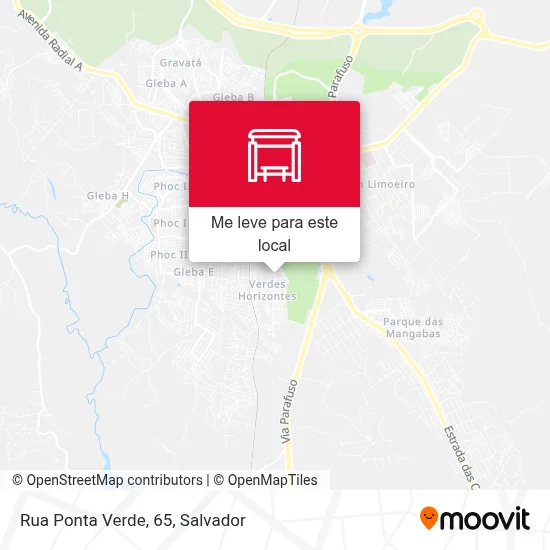 Rua Ponta Verde, 65 mapa