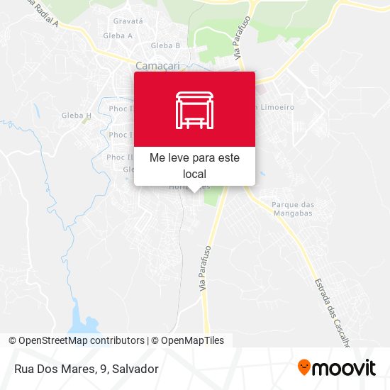 Rua Dos Mares, 9 mapa