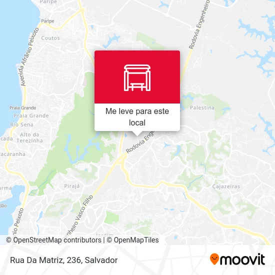 Rua Da Matriz, 236 mapa