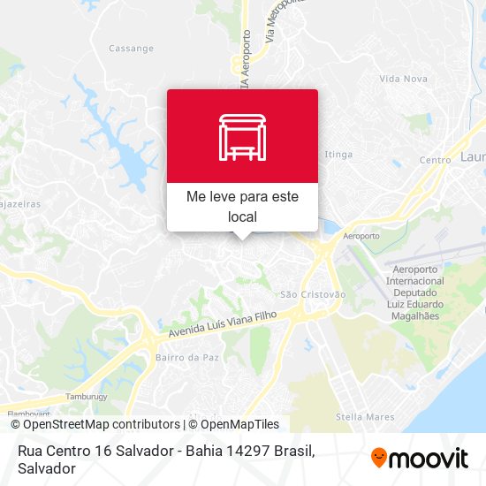 Rua Centro 16 Salvador - Bahia 14297 Brasil mapa