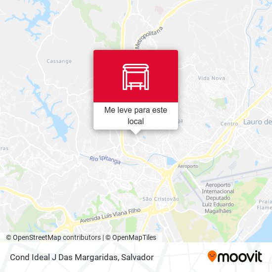 Cond Ideal J Das Margaridas mapa