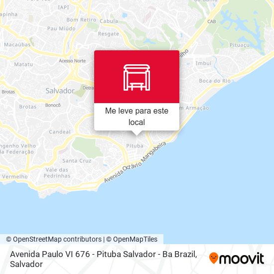 Avenida Paulo VI 676 - Pituba Salvador - Ba Brazil mapa