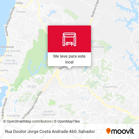 Rua Doutor Jorge Costa Andrade 460 mapa