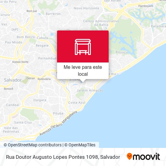 Rua Doutor Augusto Lopes Pontes 1098 mapa