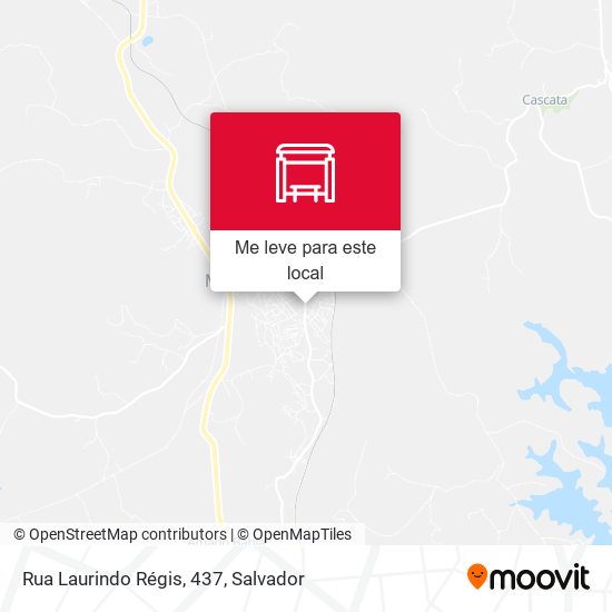 Rua Laurindo Régis, 437 mapa