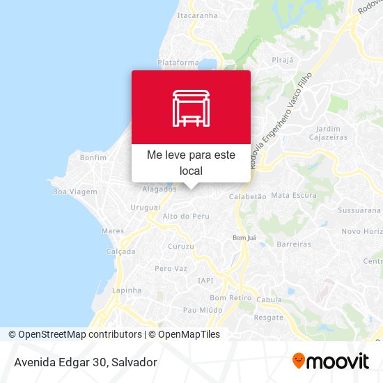 Avenida Edgar 30 mapa