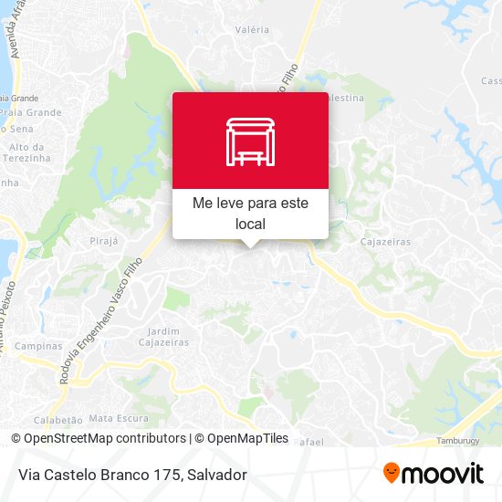 Via Castelo Branco 175 mapa