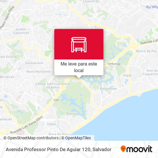 Avenida Professor Pinto De Aguiar 120 mapa