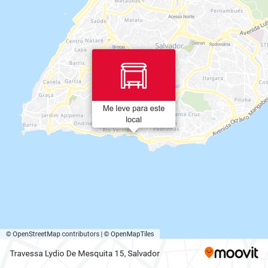 Travessa Lydio De Mesquita 15 mapa