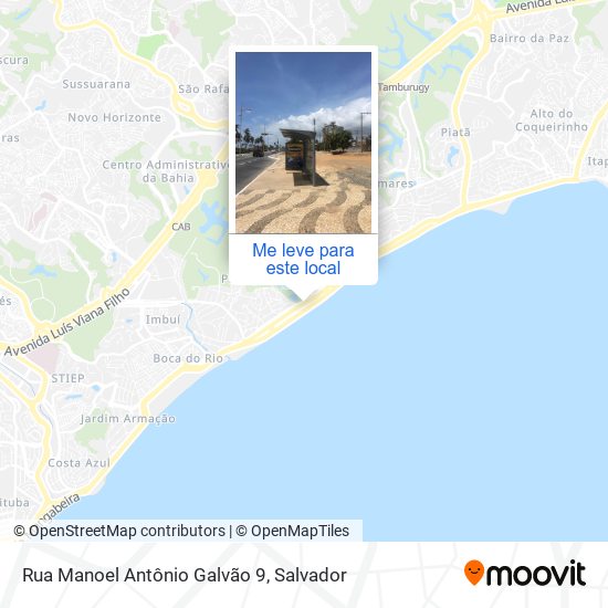 Rua Manoel Antônio Galvão 9 mapa