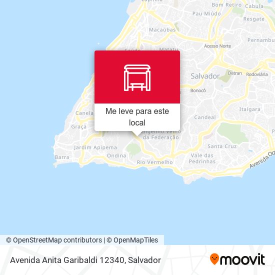 Avenida Anita Garibaldi 12340 mapa
