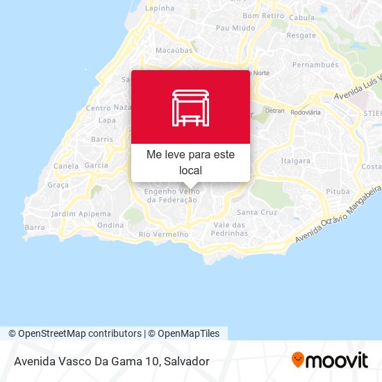 Avenida Vasco Da Gama 10 mapa