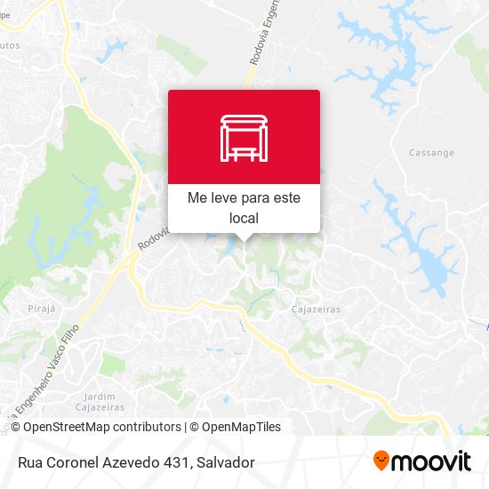 Rua Coronel Azevedo 431 mapa