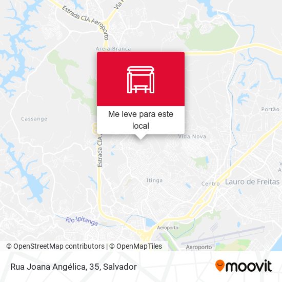 Rua Joana Angélica, 35 mapa