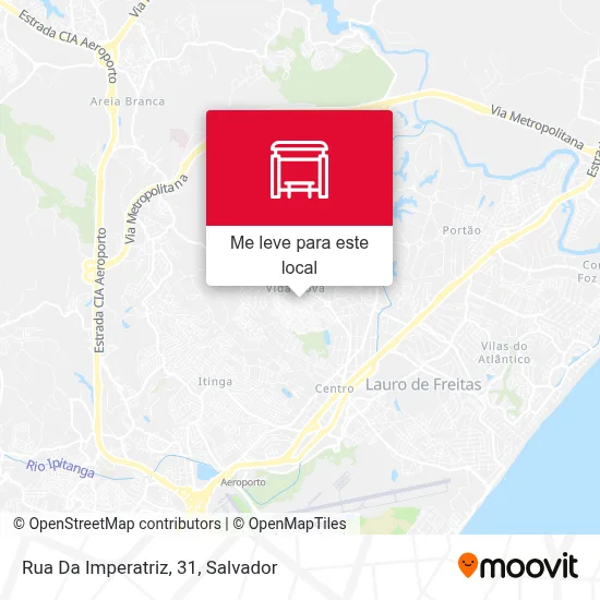Rua Da Imperatriz, 31 mapa