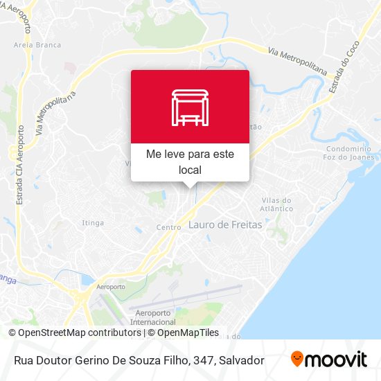 Rua Doutor Gerino De Souza Filho, 347 mapa