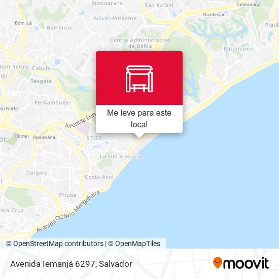 Avenida Iemanjá 6297 mapa