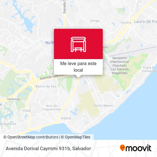 Avenida Dorival Caymmi 931b mapa