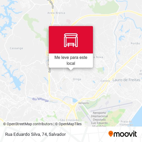 Rua Eduardo Silva, 74 mapa