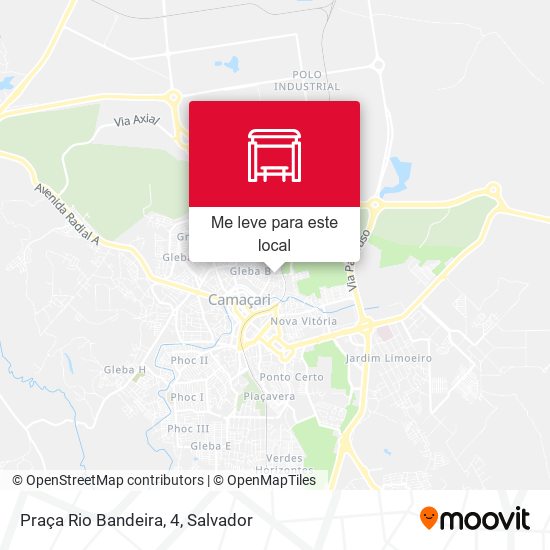 Praça Rio Bandeira, 4 mapa