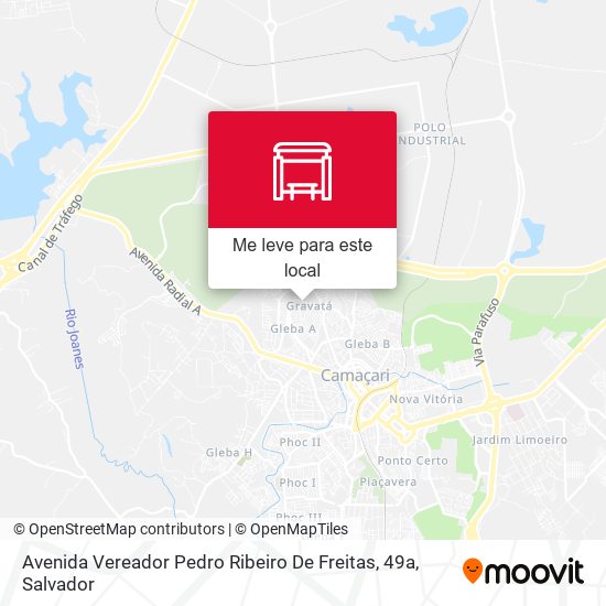 Avenida Vereador Pedro Ribeiro De Freitas, 49a mapa