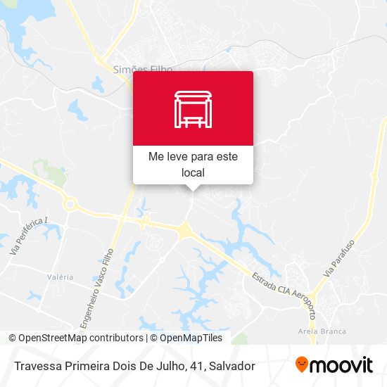 Travessa Primeira Dois De Julho, 41 mapa