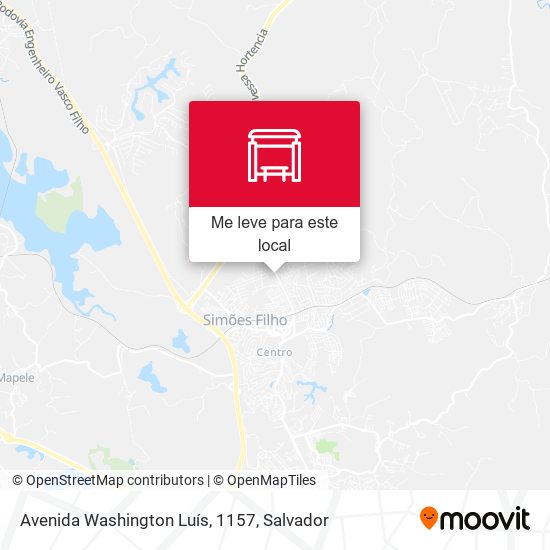 Avenida Washington Luís, 1157 mapa