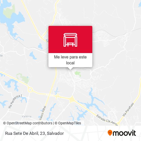 Rua Sete De Abril, 23 mapa