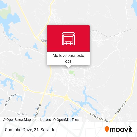 Caminho Doze, 21 mapa