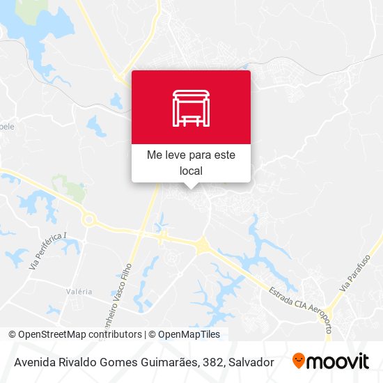 Avenida Rivaldo Gomes Guimarães, 382 mapa