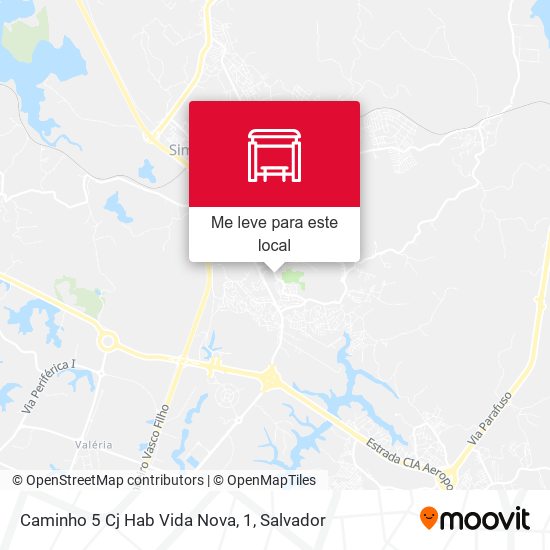 Caminho 5 Cj Hab Vida Nova, 1 mapa