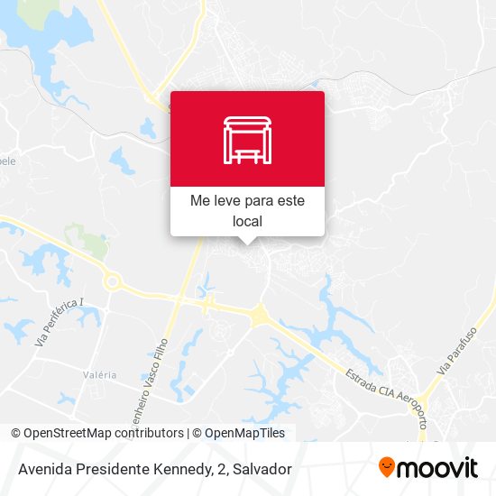 Avenida Presidente Kennedy, 2 mapa