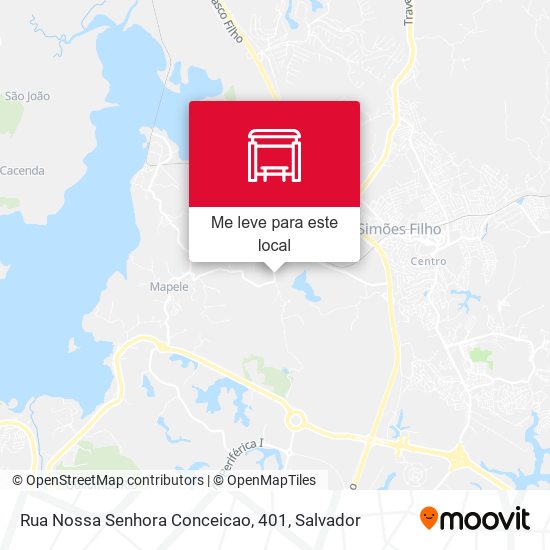 Rua Nossa Senhora Conceicao, 401 mapa