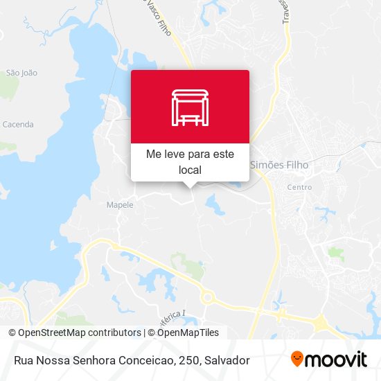 Rua Nossa Senhora Conceicao, 250 mapa