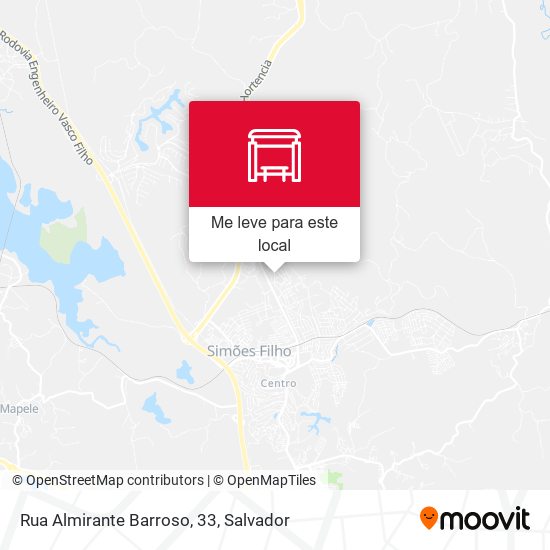 Rua Almirante Barroso, 33 mapa