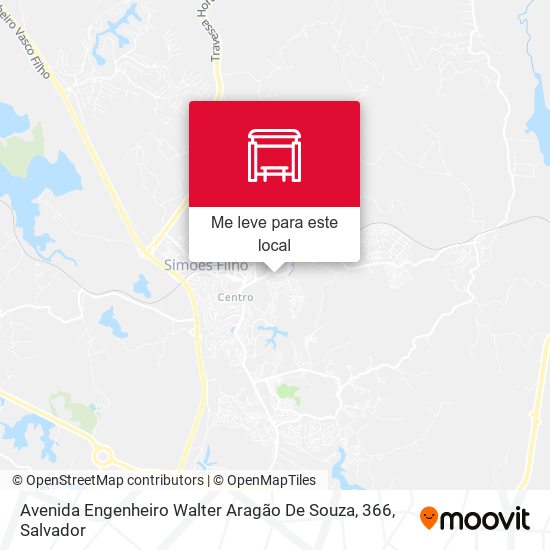 Avenida Engenheiro Walter Aragão De Souza, 366 mapa