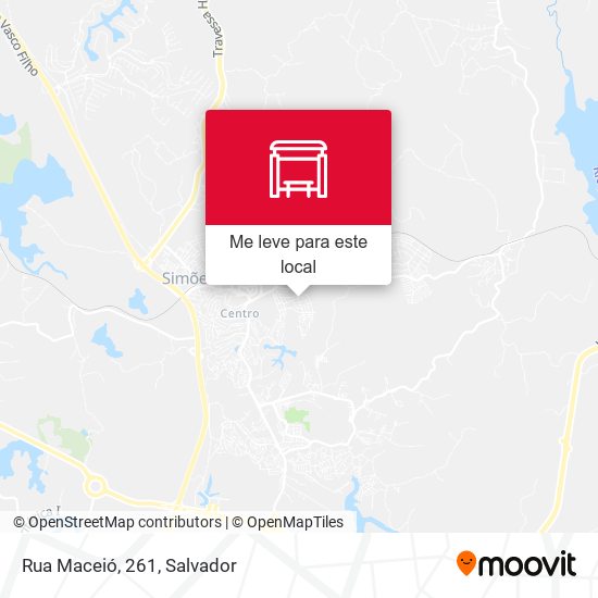 Rua Maceió, 261 mapa