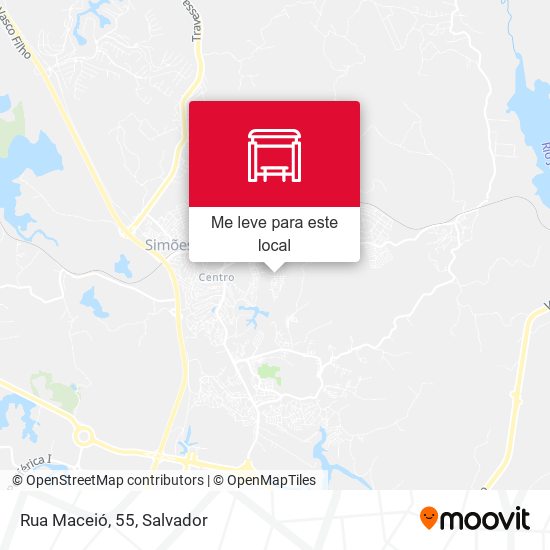 Rua Maceió, 55 mapa