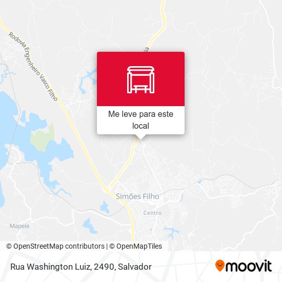 Rua Washington Luiz, 2490 mapa