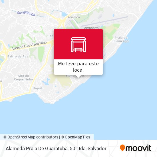 Alameda Praia De Guaratuba, 50 | Ida mapa