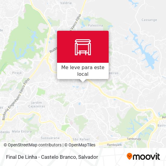 Final De Linha - Castelo Branco mapa