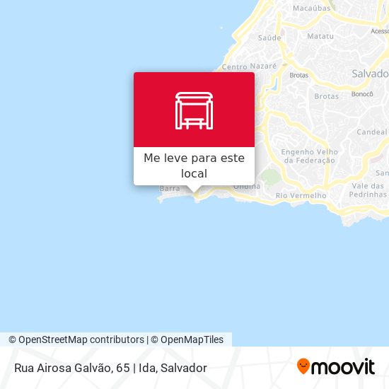 Rua Airosa Galvão, 65 | Ida mapa