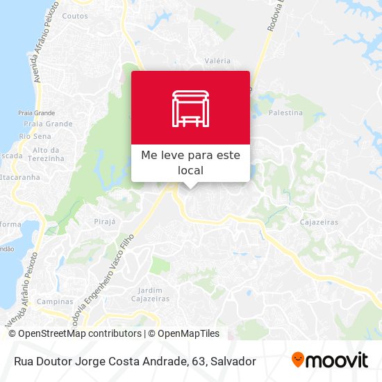 Rua Doutor Jorge Costa Andrade, 63 mapa