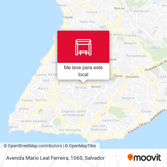 Avenida Mario Leal Ferreira, 1060 mapa