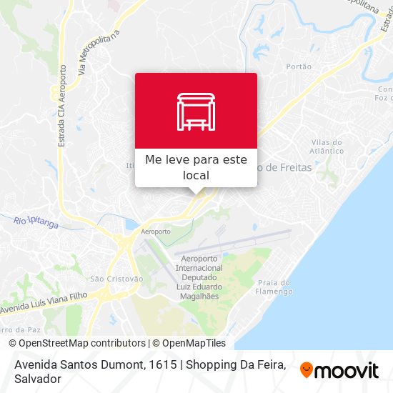 Avenida Santos Dumont, 1615 | Shopping Da Feira mapa