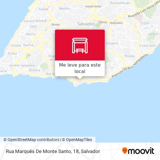 Rua Marquês De Monte Santo, 18 mapa