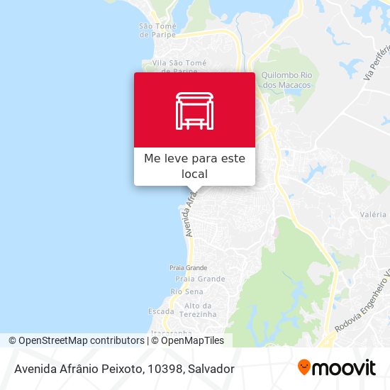 Avenida Afrânio Peixoto, 10398 mapa