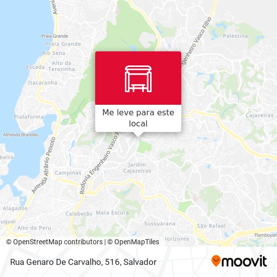 Rua Genaro De Carvalho, 516 mapa